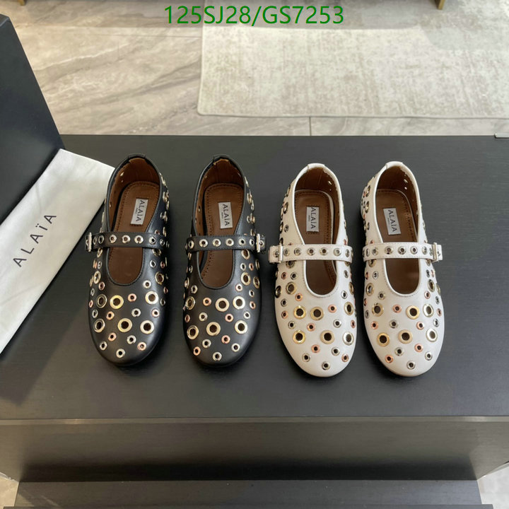 ALAIA-Women Shoes Code: GS7253 $: 125USD