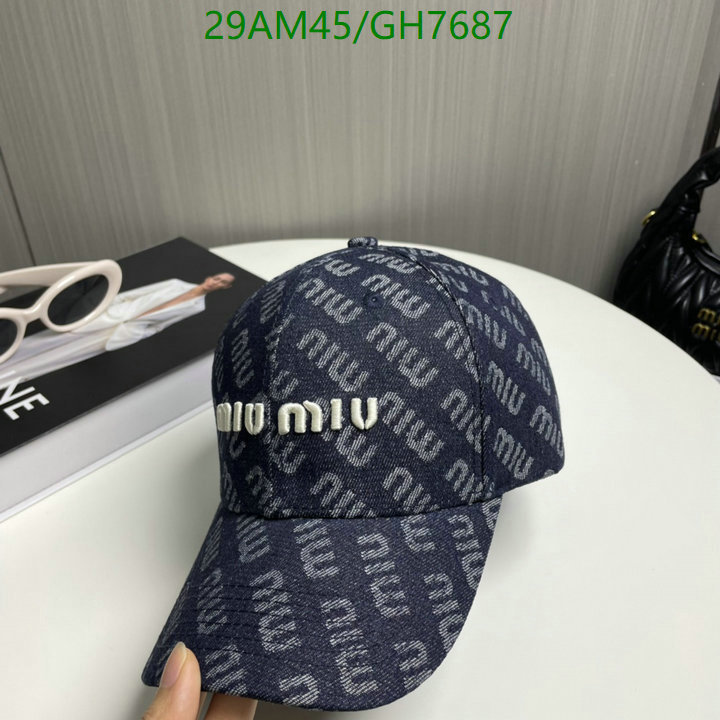 Miu Miu-Cap(Hat) Code: GH7687 $: 29USD