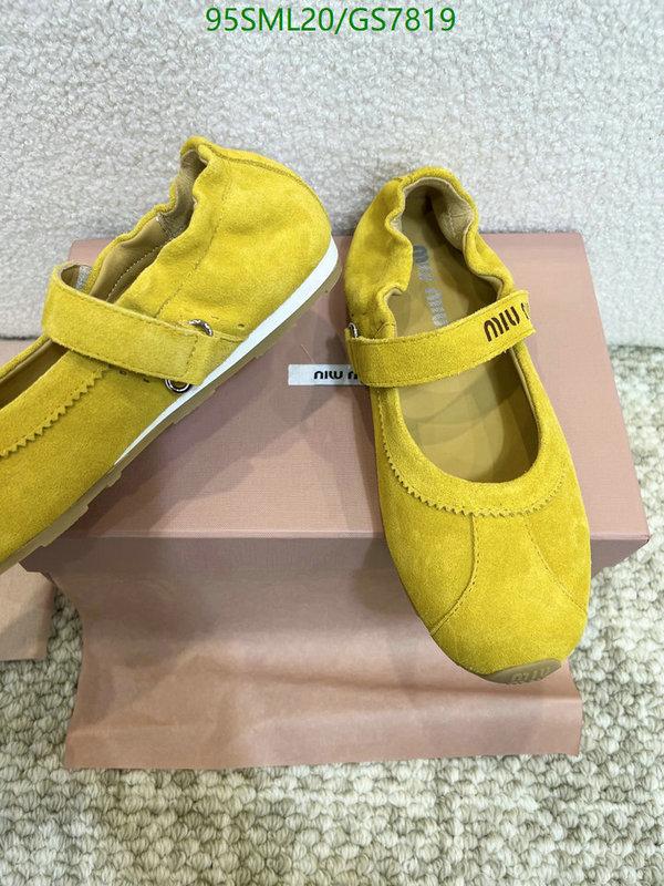 Miu Miu-Women Shoes Code: GS7819 $: 95USD