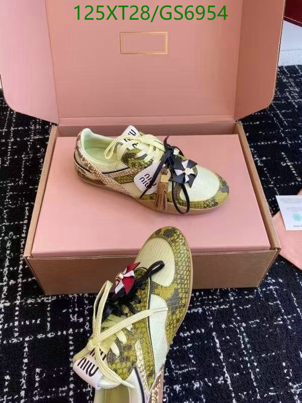 Miu Miu-Women Shoes Code: GS6954 $: 125USD