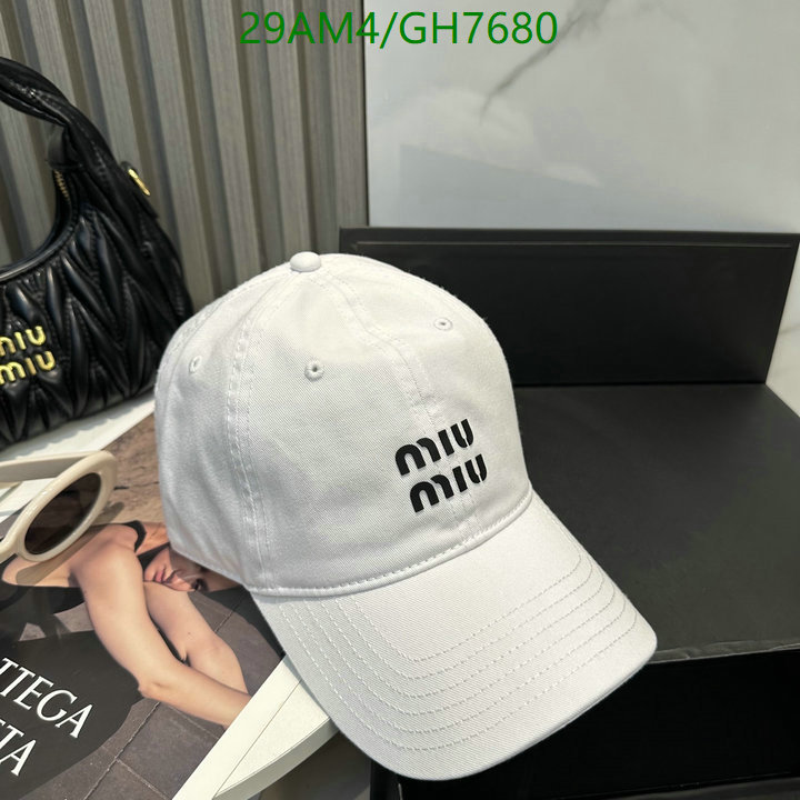 Miu Miu-Cap(Hat) Code: GH7680 $: 29USD