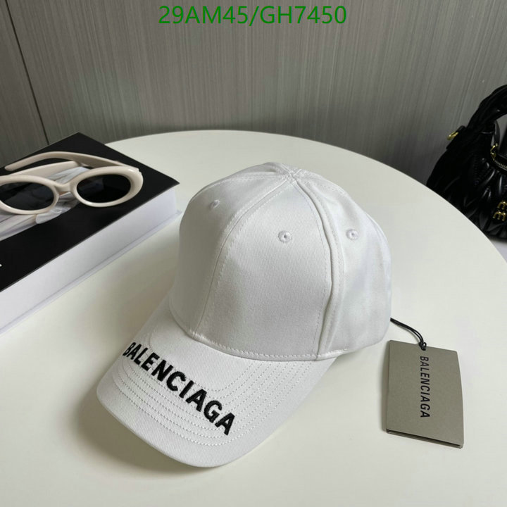 Balenciaga-Cap(Hat) Code: GH7450 $: 29USD