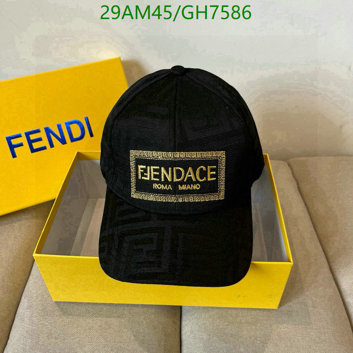 Fendi-Cap(Hat) Code: GH7586 $: 29USD