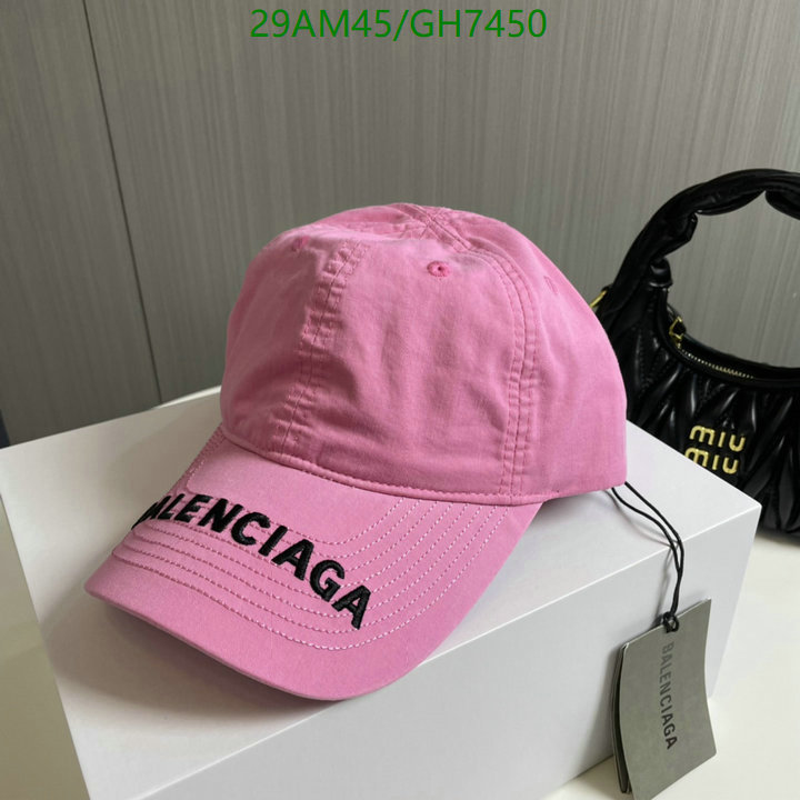 Balenciaga-Cap(Hat) Code: GH7450 $: 29USD