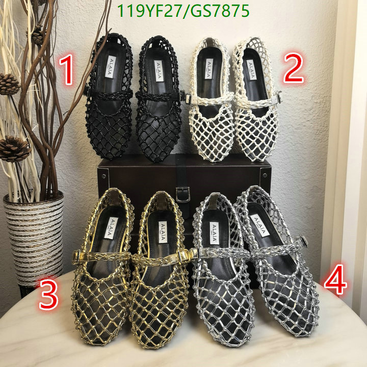 ALAIA-Women Shoes Code: GS7875 $: 119USD