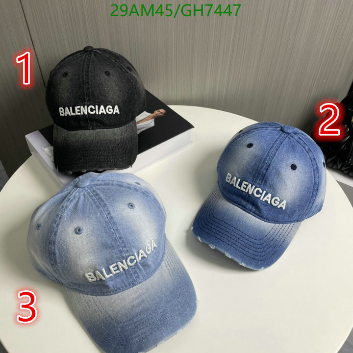 Balenciaga-Cap(Hat) Code: GH7447 $: 29USD