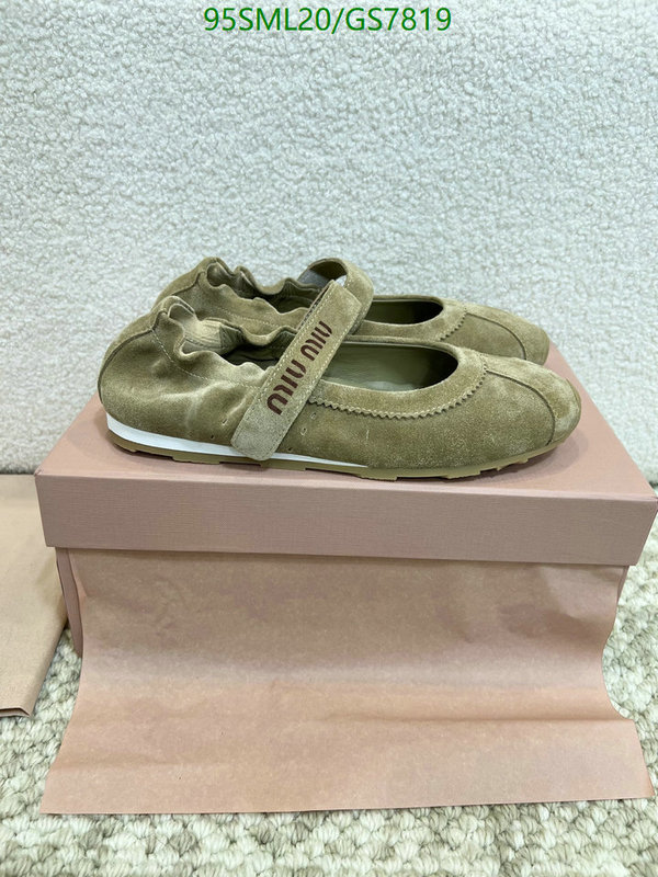 Miu Miu-Women Shoes Code: GS7819 $: 95USD
