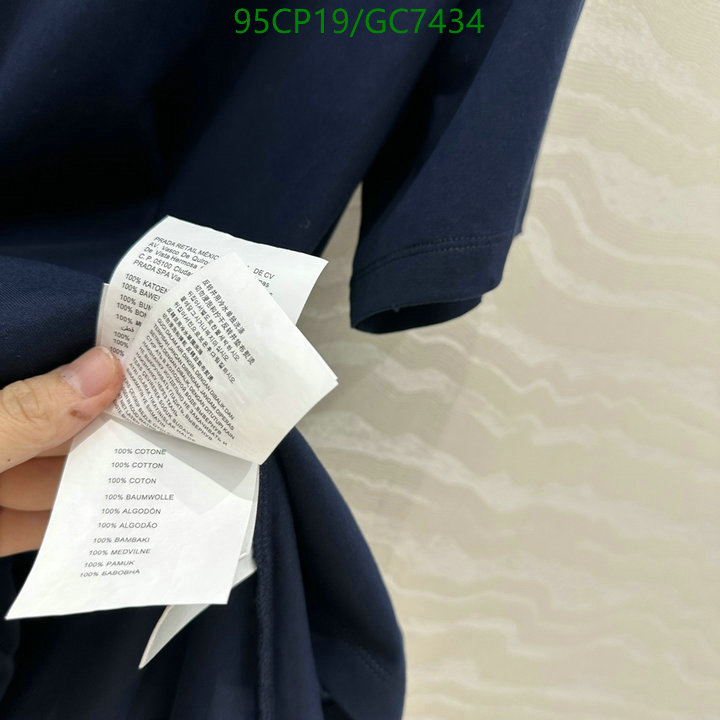 Prada-Clothing Code: GC7434 $: 95USD