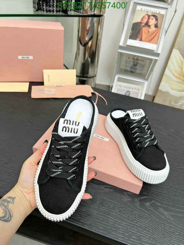 Miu Miu-Women Shoes Code: GS7400 $: 85USD