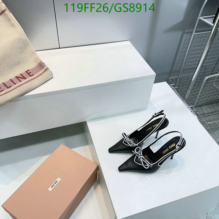 Miu Miu-Women Shoes Code: GS8914 $: 119USD