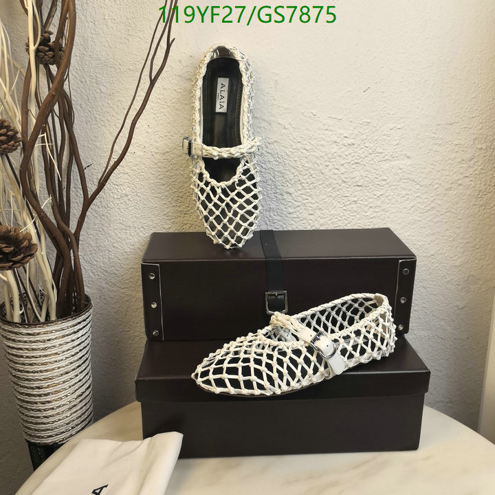 ALAIA-Women Shoes Code: GS7875 $: 119USD