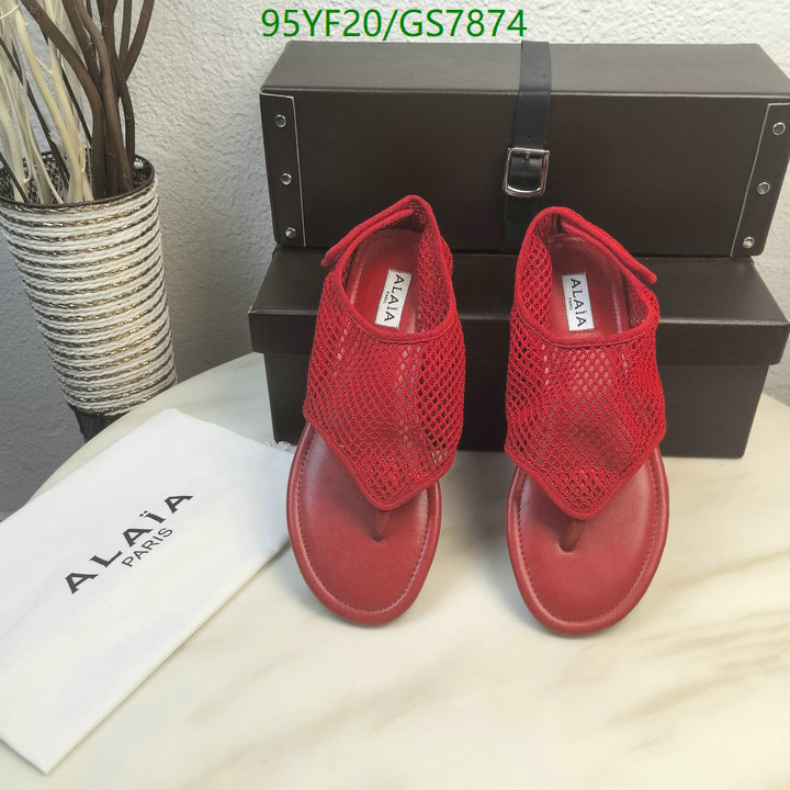 ALAIA-Women Shoes Code: GS7874 $: 95USD