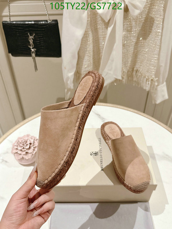 Brunello Cucinelli-Women Shoes Code: GS7722 $: 105USD
