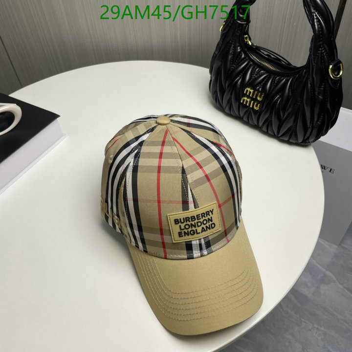 Burberry-Cap(Hat) Code: GH7517 $: 29USD