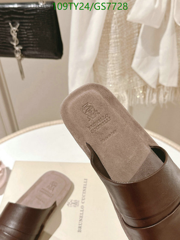 Brunello Cucinelli-Women Shoes Code: GS7728 $: 109USD