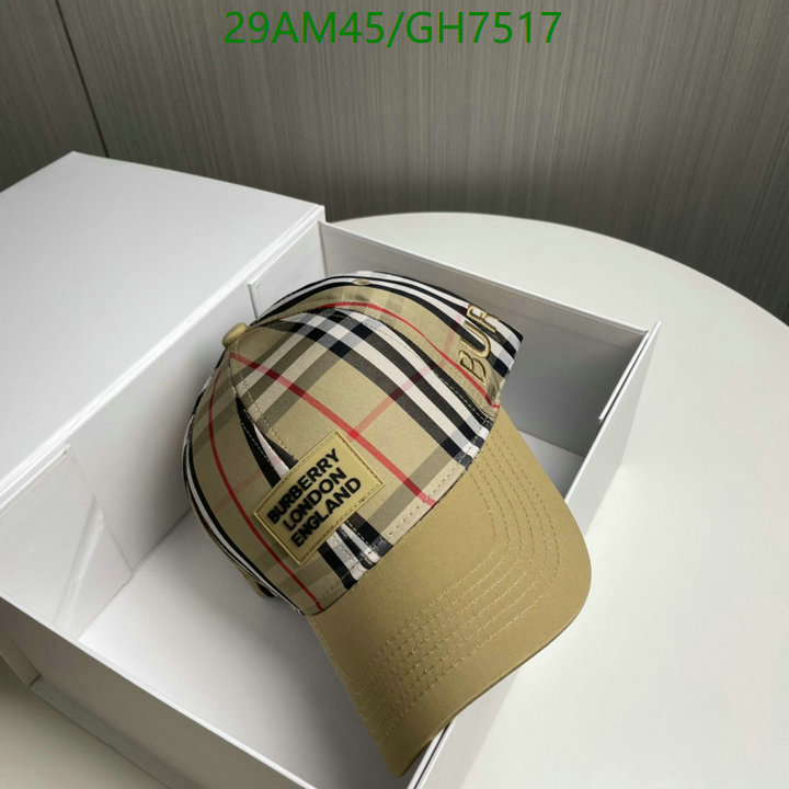 Burberry-Cap(Hat) Code: GH7517 $: 29USD