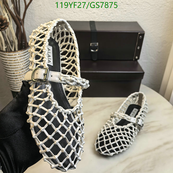 ALAIA-Women Shoes Code: GS7875 $: 119USD