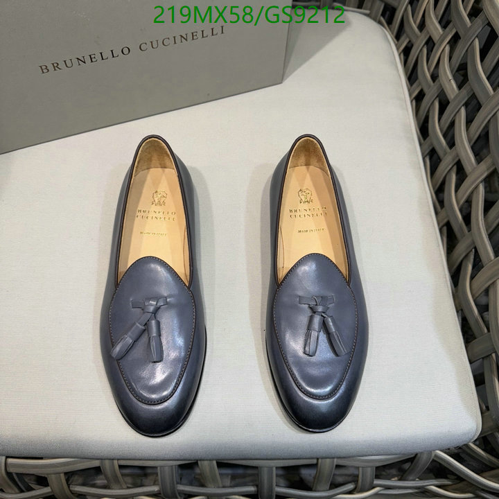 Brunello Cucinelli-Men shoes Code: GS9212 $: 219USD