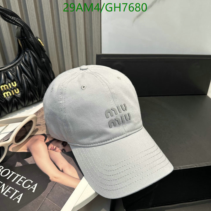 Miu Miu-Cap(Hat) Code: GH7680 $: 29USD