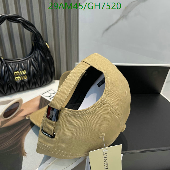 Burberry-Cap(Hat) Code: GH7520 $: 29USD