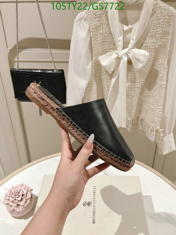 Brunello Cucinelli-Women Shoes Code: GS7722 $: 105USD