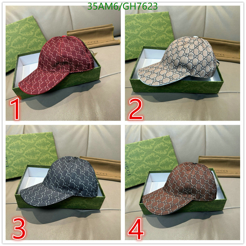 Gucci-Cap(Hat) Code: GH7623 $: 35USD
