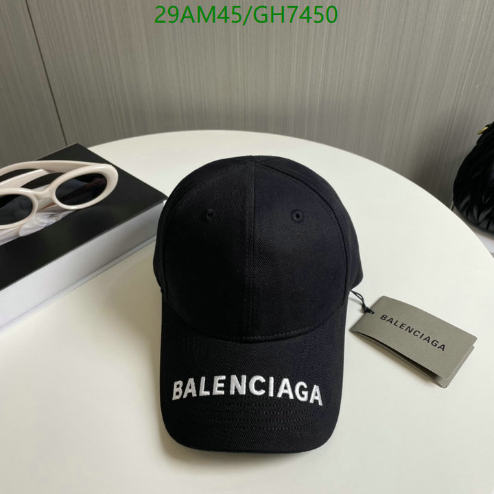 Balenciaga-Cap(Hat) Code: GH7450 $: 29USD