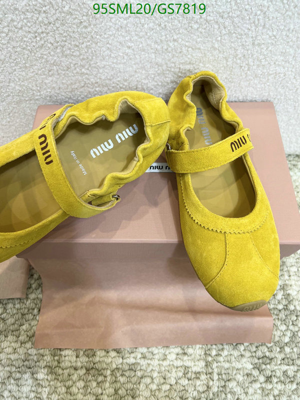 Miu Miu-Women Shoes Code: GS7819 $: 95USD
