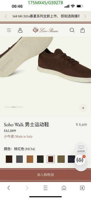 Loro Piana-Men shoes Code: GS9278 $: 175USD-Yupoo.ru - Copybrand.Team photo album Loro Piana-Men shoes Code: GS9278 $: 175USD