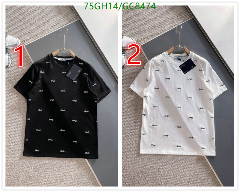 Prada-Clothing Code: GC8474 $: 75USD