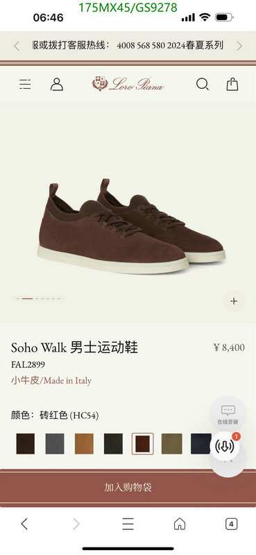 Loro Piana-Men shoes Code: GS9278 $: 175USD-Yupoo.ru - Copybrand.Team photo album Loro Piana-Men shoes Code: GS9278 $: 175USD