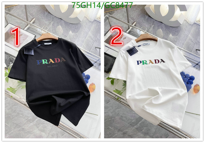 Prada-Clothing Code: GC8477 $: 75USD