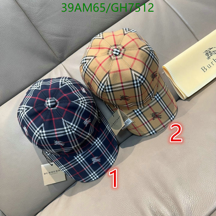 Burberry-Cap(Hat) Code: GH7512 $: 39USD