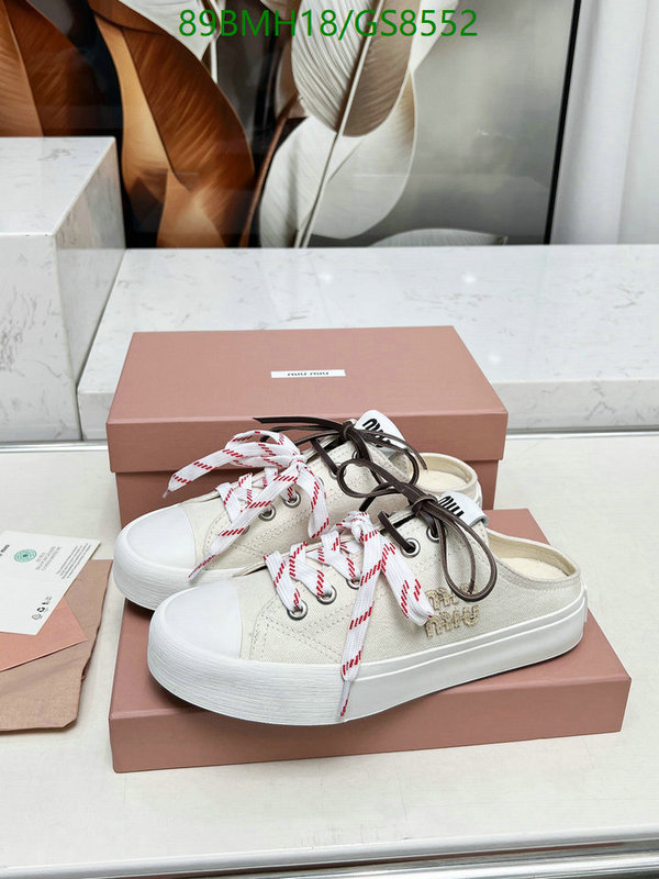 Miu Miu-Women Shoes Code: GS8552 $: 89USD