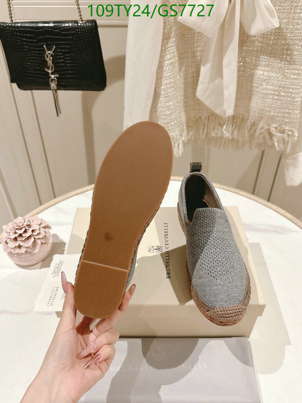 Brunello Cucinelli-Women Shoes Code: GS7727 $: 109USD