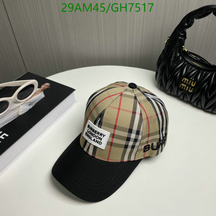 Burberry-Cap(Hat) Code: GH7517 $: 29USD