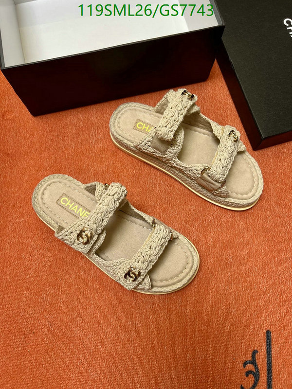 Chanel-Women Shoes Code: GS7743 $: 119USD