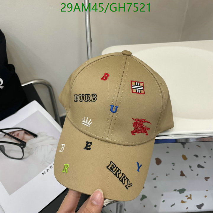 Burberry-Cap(Hat) Code: GH7521 $: 29USD