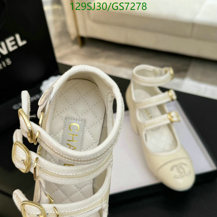 Chanel-Women Shoes Code: GS7278 $: 129USD