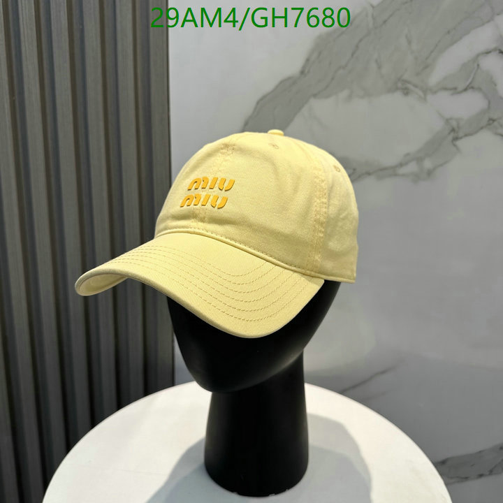 Miu Miu-Cap(Hat) Code: GH7680 $: 29USD