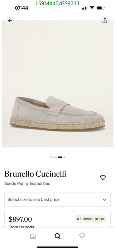 Brunello Cucinelli-Men shoes Code: GS9211 $: 159USD-Yupoo.ru - Copybrand.Team photo album Brunello Cucinelli-Men shoes Code: GS9211 $: 159USD
