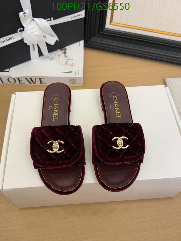 Chanel-Women Shoes Code: GS6550 $: 100USD