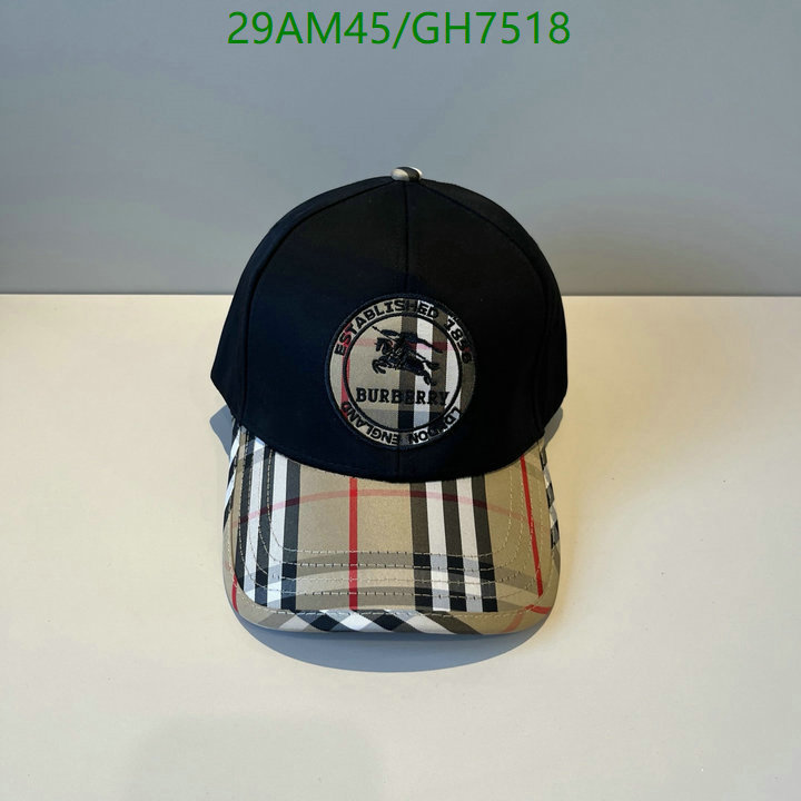 Burberry-Cap(Hat) Code: GH7518 $: 29USD