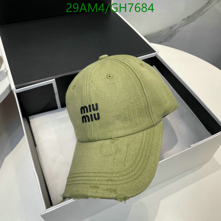 Miu Miu-Cap(Hat) Code: GH7684 $: 29USD