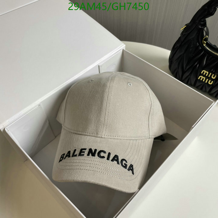 Balenciaga-Cap(Hat) Code: GH7450 $: 29USD