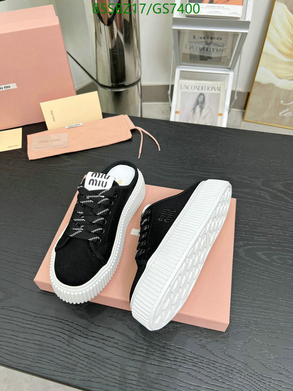 Miu Miu-Women Shoes Code: GS7400 $: 85USD