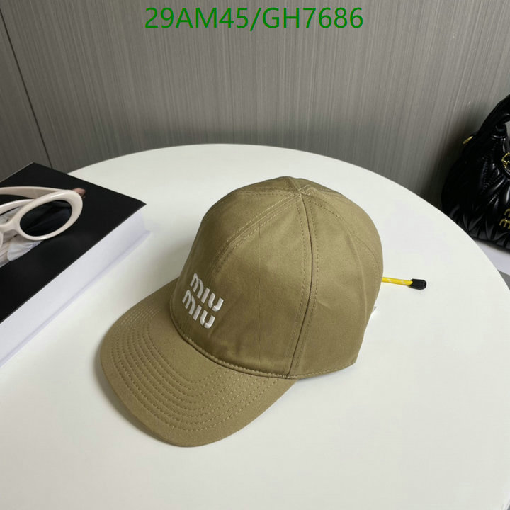 Miu Miu-Cap(Hat) Code: GH7686 $: 29USD