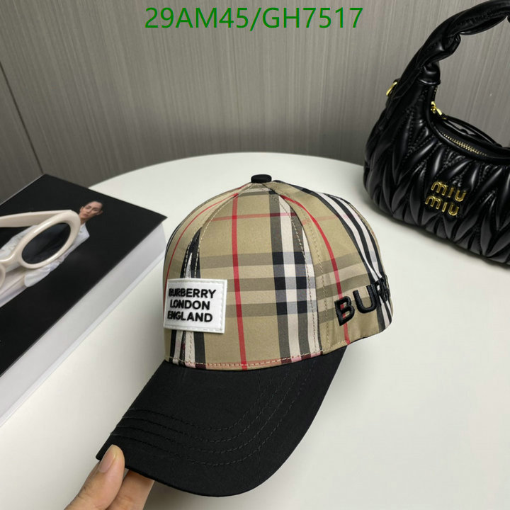 Burberry-Cap(Hat) Code: GH7517 $: 29USD