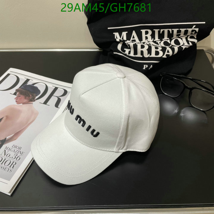 Miu Miu-Cap(Hat) Code: GH7681 $: 29USD