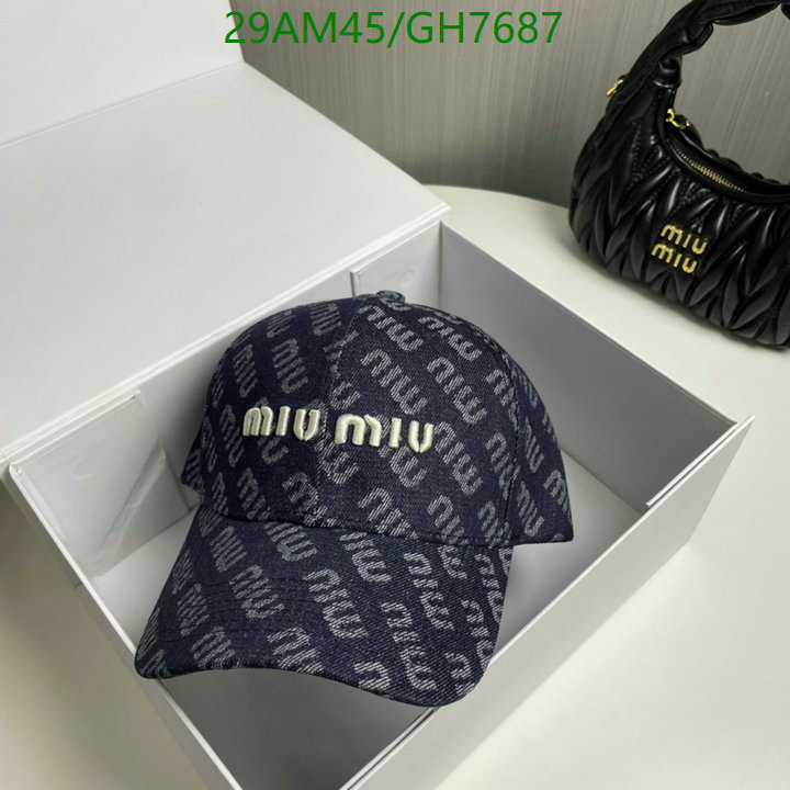 Miu Miu-Cap(Hat) Code: GH7687 $: 29USD